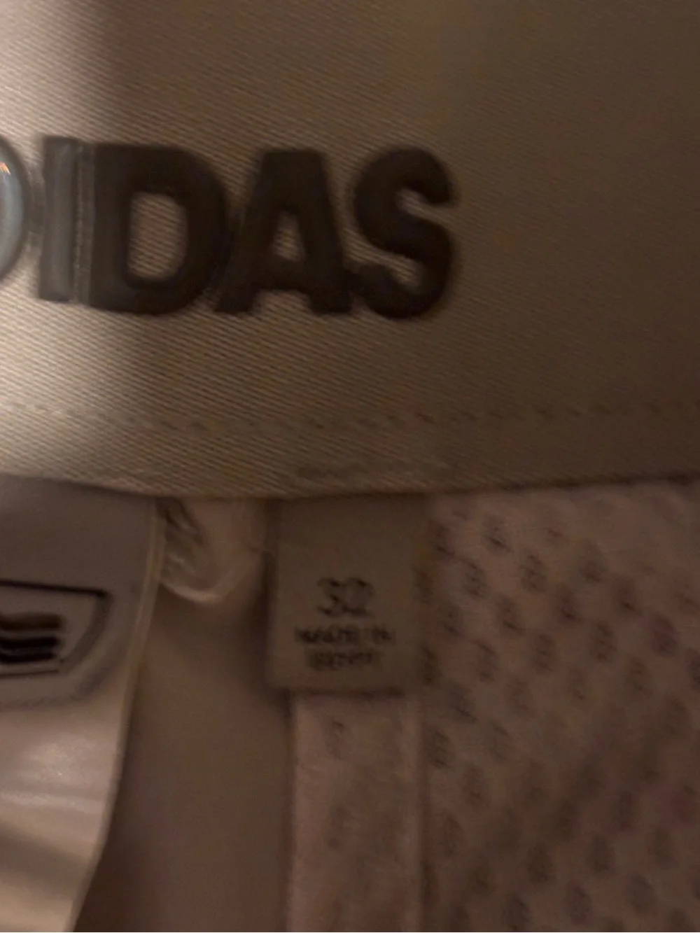 adidas Men's Light Gray golf Shorts size 32 waist